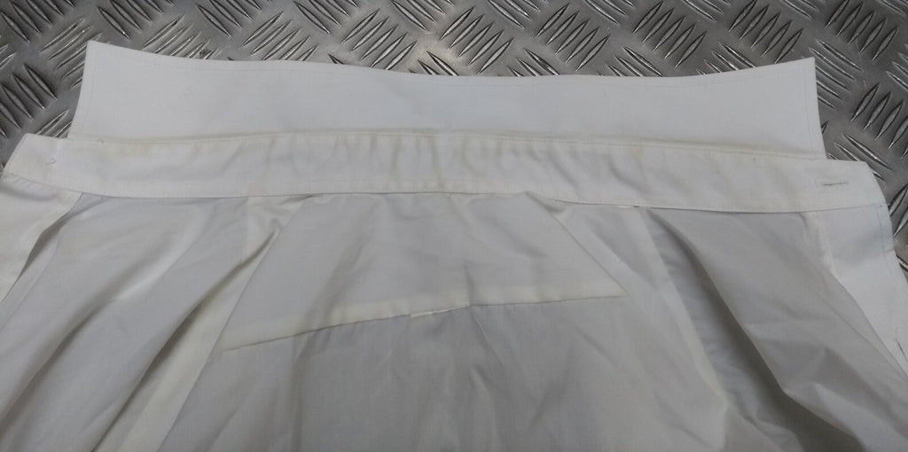 RN White Shirt Long Sleeve Royal Navy Pattern Assorted Sizes Grade 2
