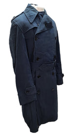 RAF Royal Air Force Raincoat Vintage OFC Double Breasted With Belt