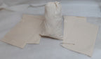 Cotton Drawstring Bags 40cm x 25cm British Army Multi Purpose Linen Pouch x10
