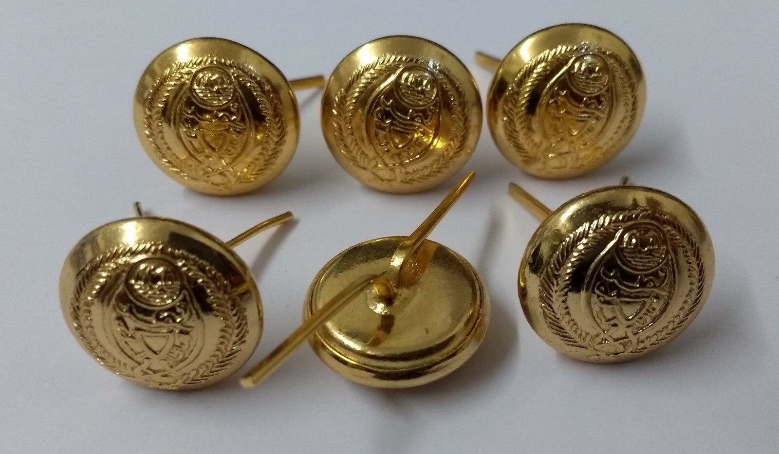 Qatar National Dress Small Split Pin Chinstrap Buttons NEW