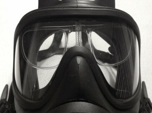Genuine British Army Type GSR General Service Respirator Correct Lens Insert N