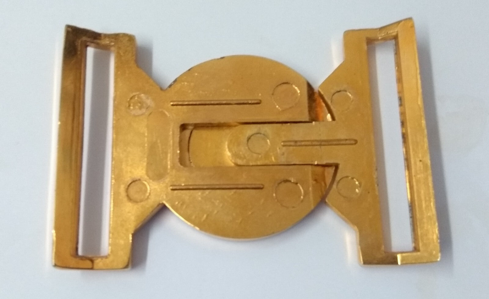 Guards Buckle UAE Crossed Arms & Anchor Insignia Locket Clasp Made in England