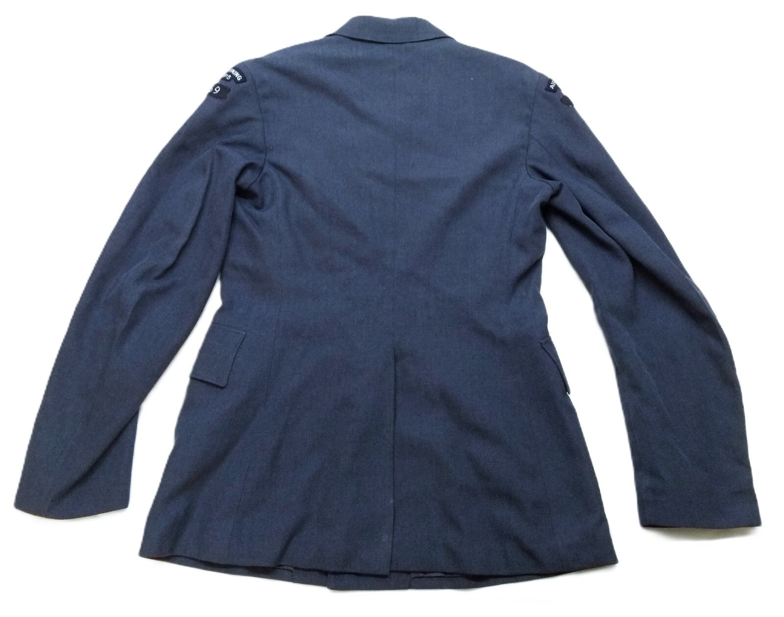 RAF Royal Air Force Vintage Jacket Airforce Blue Grey Colour 469 SQD Lowestoft