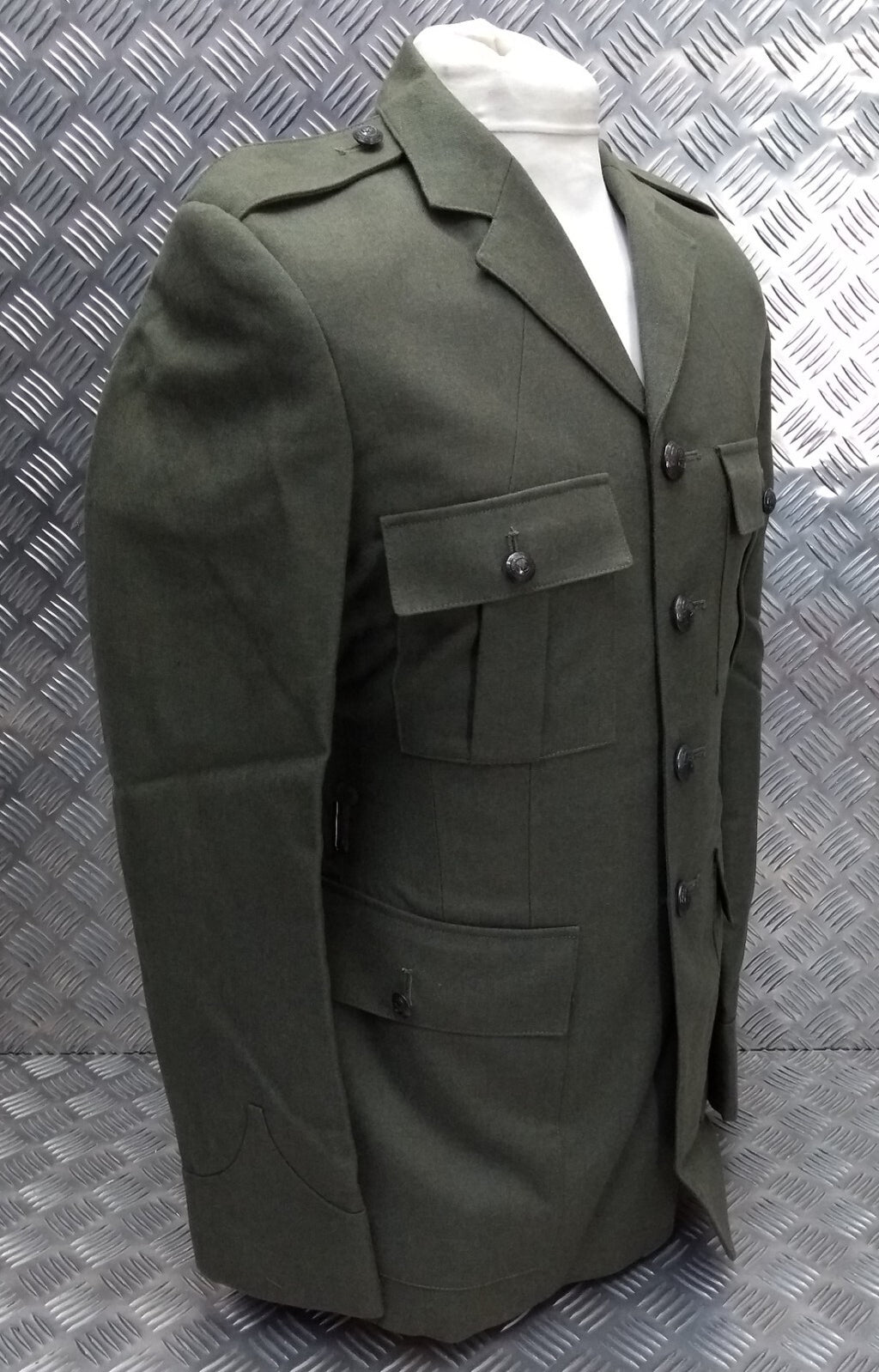 British Army RM Royal Marines No5 Jacket Lovat Green with Buttons Unfinished