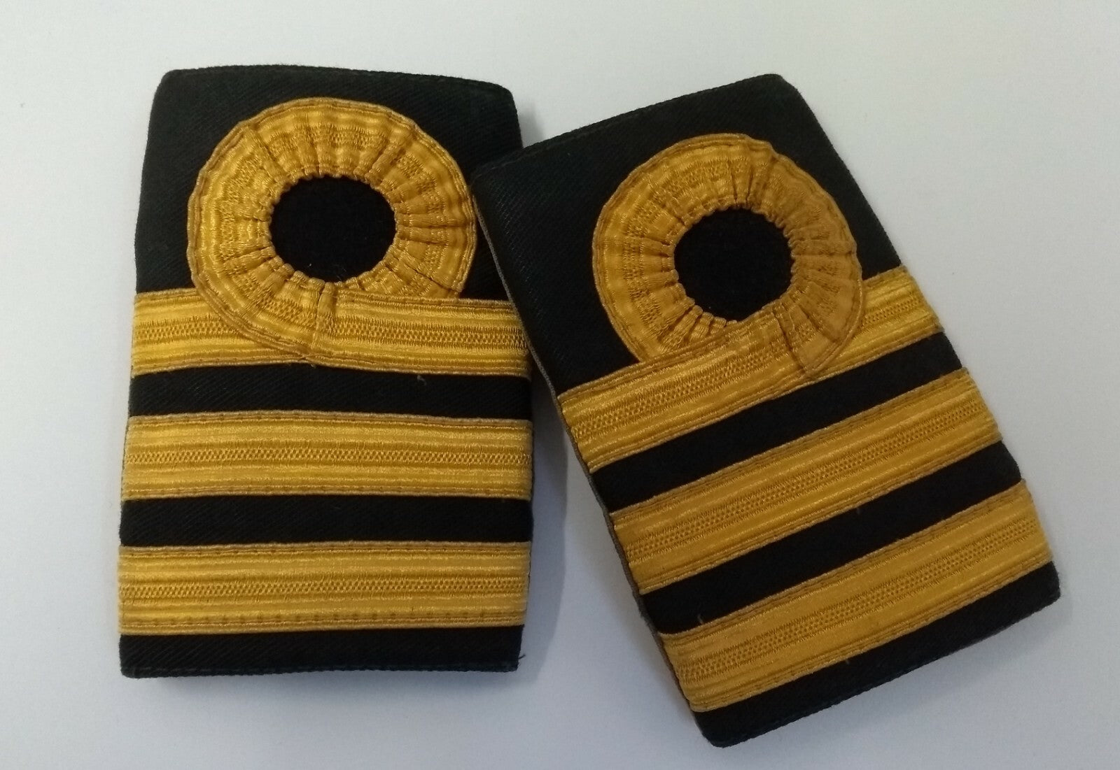 Commander Gold Lace Rank Slides Genuine British Royal Navy Issue ASPS451