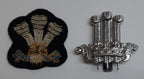 British Insignia Badges Army ICH DIEN 2nd Kings Own and Royal Regiment of Wales