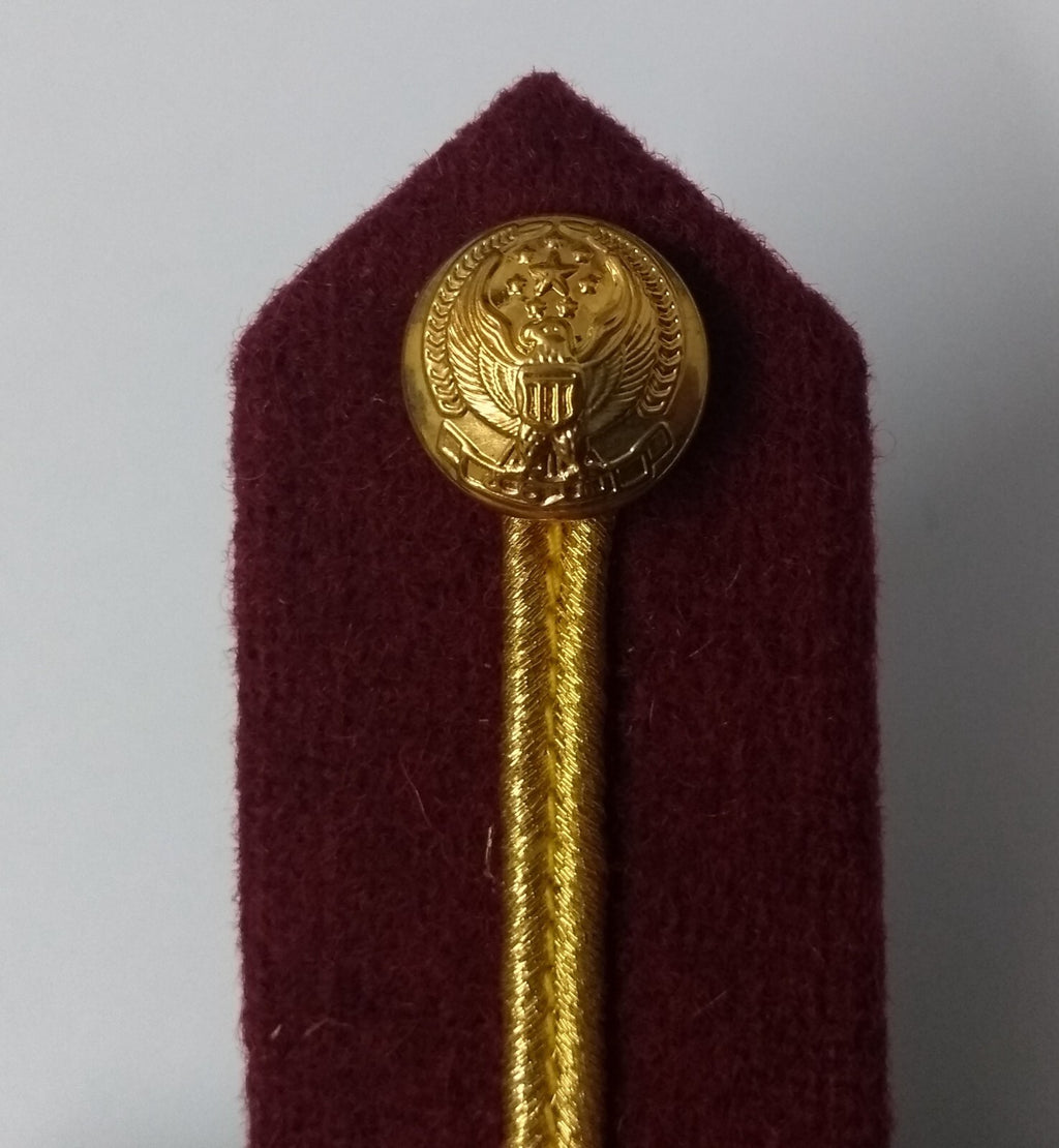 Arab Emirates Gorgets Collar Tabs Gold Braid Detail Senior Officers UAE Buttons