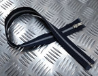 YKK 56cm Open End Zip Zipper Stealth Black