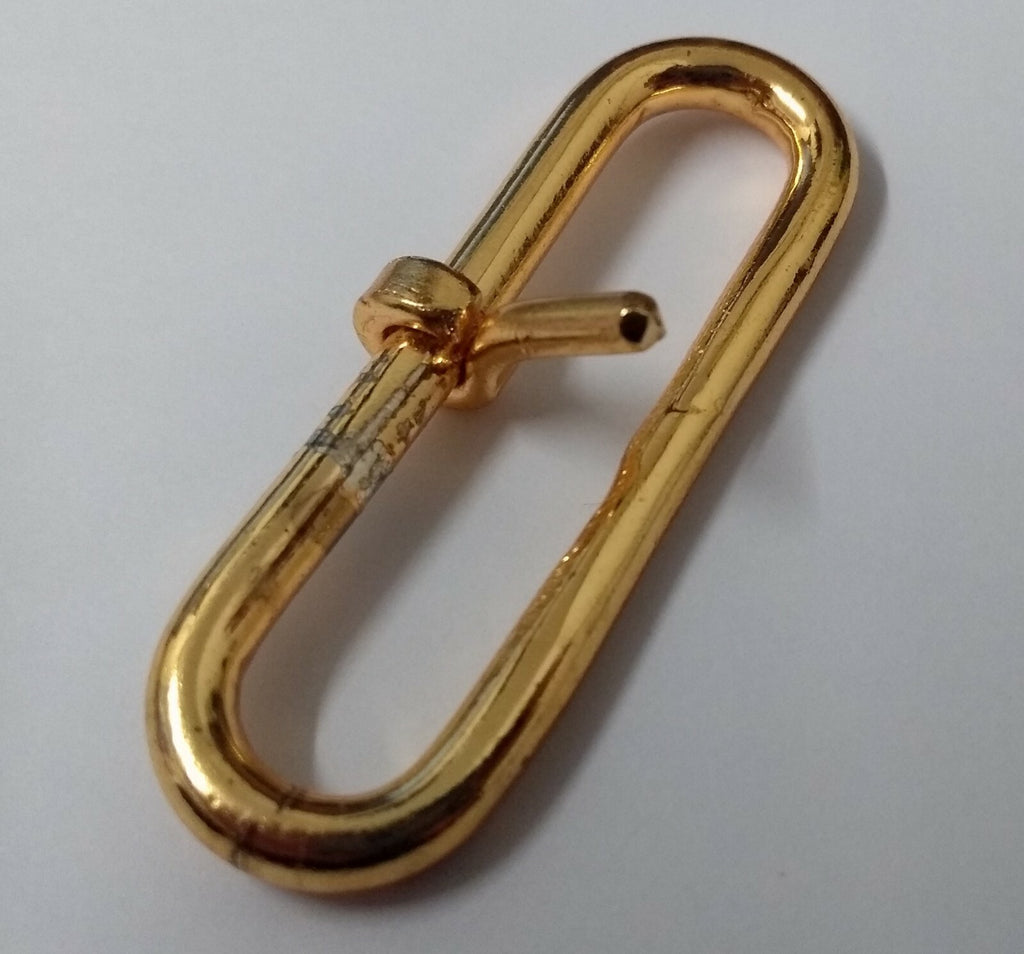 Genuine British Issue Metal Parade Belt Prong Slider Adjuster