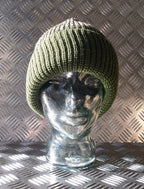 Brand New Three (3) Hole Balaclava / Beanie Hat - Very Warm - Green Camouflage
