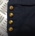 RAF Royal Air Force Vintage Mess Dress Waistcoat Airforce Blue Grey Colour
