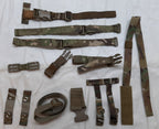 MTP Webbing Straps Job Lot of 12 Assorted Items For Collectors Spares or Repairs