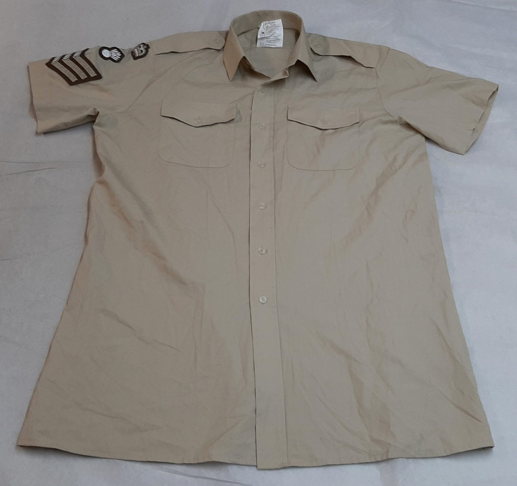 Army FAD Shirt Short Sleeve British Staff Sergeant Badge 42cm