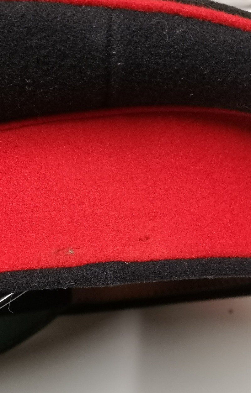 No1 Dress Hat British Army Royals Service Cap No Insignia Size 59cm with defect