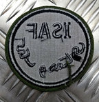 Genuine British ARMY ISAF International Security Assistance Force OD Badge