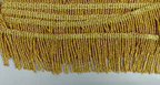 Gold Mylar Thread Fringe 45mm Drop / Epaulette Fringe