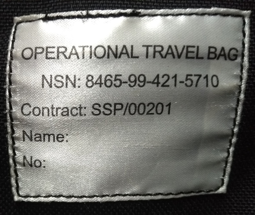 100LT Operational Travel Bag / Rucksack