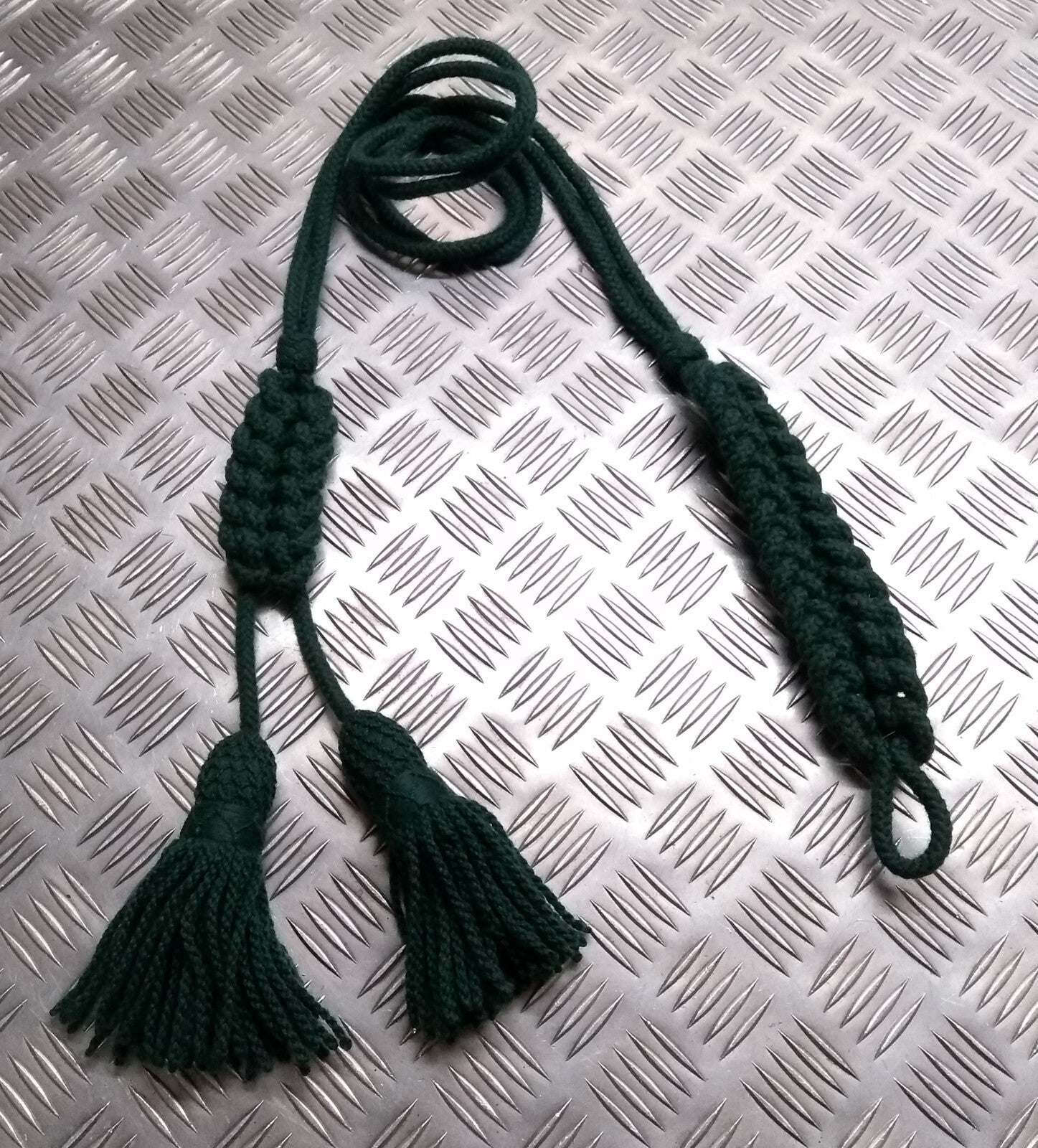 Musicians Dress Cord British Ceremonial 6.5mm Specification Green