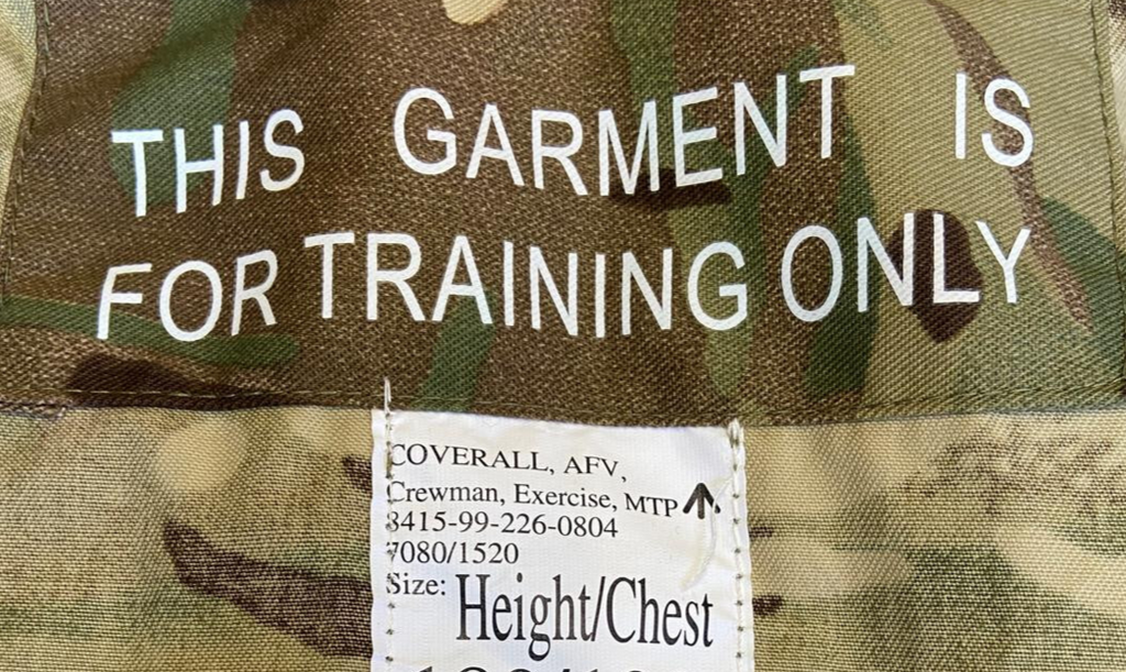 MTP Tank Suit AFV Coverall Crewman British Multi Terrain Pattern 180/104cm NEW