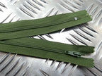 Genuine British 148cm Closed End Green Heavy Duty Zip Zipper