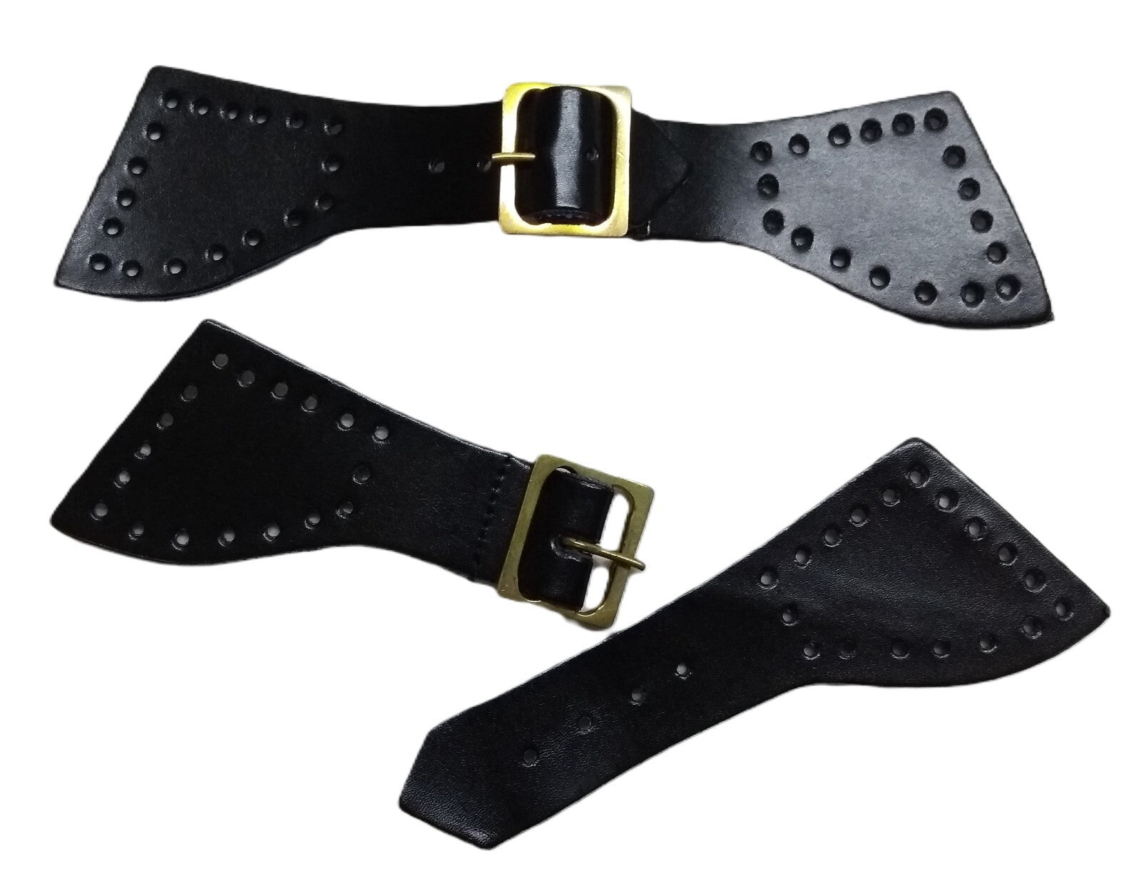 Foot Straps Leather British Mess NCO & Officers HCav Cavalry NEW