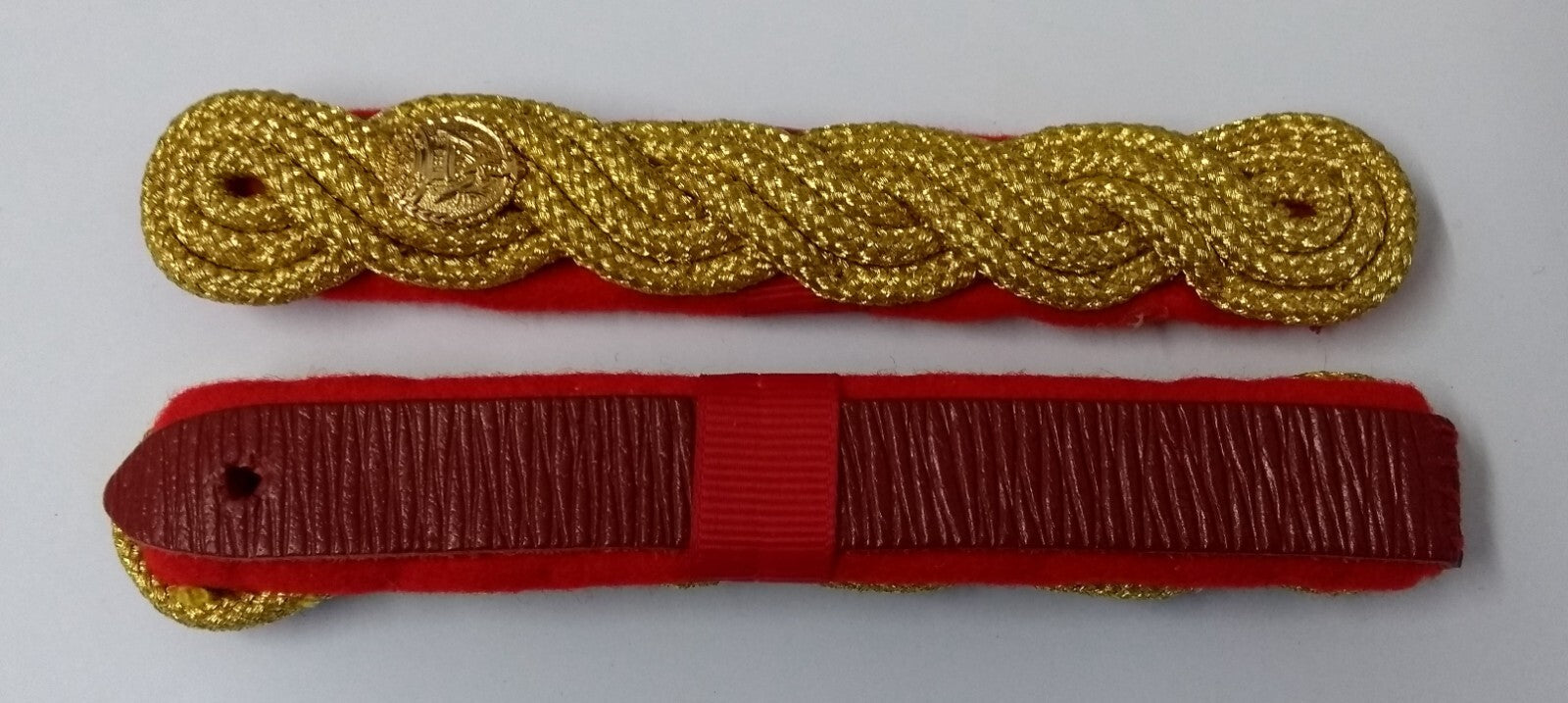Major Shoulder Cords Ceremonial Wire Mess Cord Shoulder Epaulettes & Rank Pips