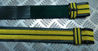 Dubai Belt Green With Gold Detailing Ceremonial Style Made in England