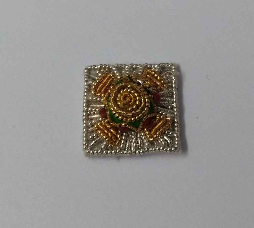 Genuine ARMY Issue Rank Pips Star Wire Braided Small Mess Badge X2 ASPS315