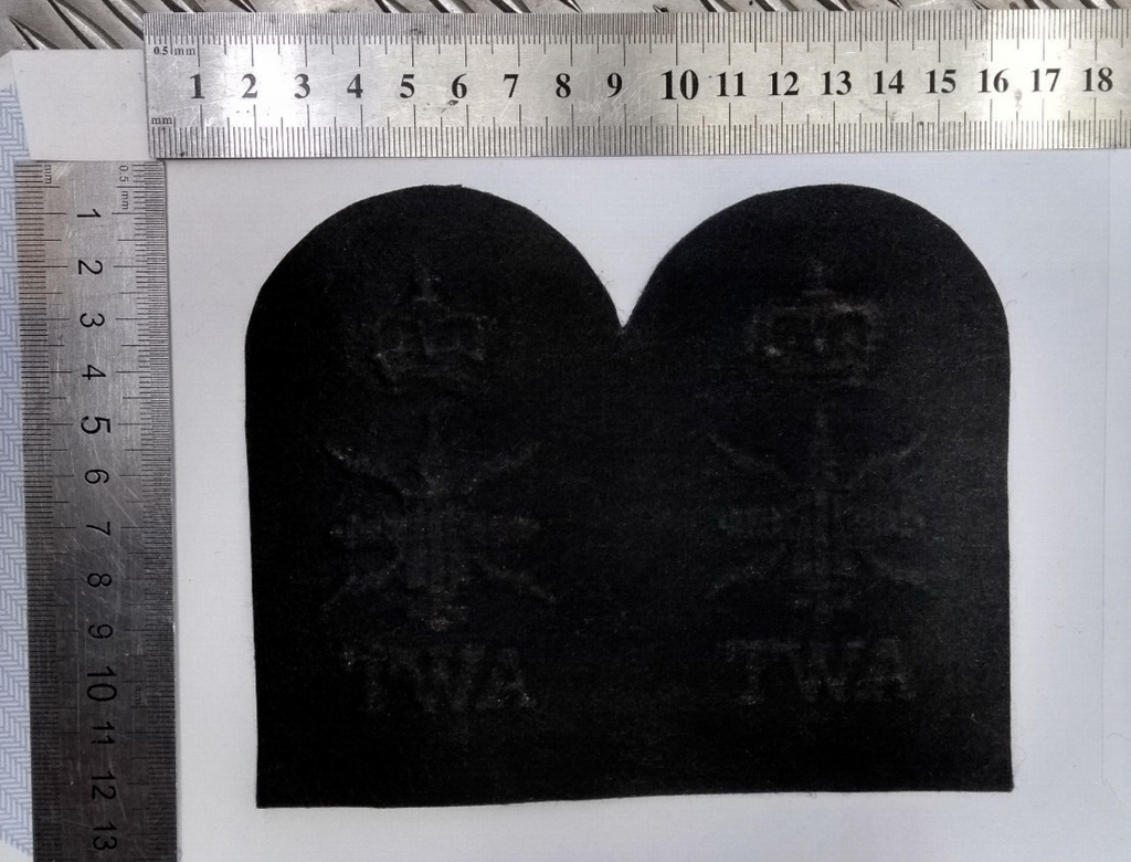 Royal Navy Above Water Tactical AWT Embroidered Black & Gold Qualification Patch