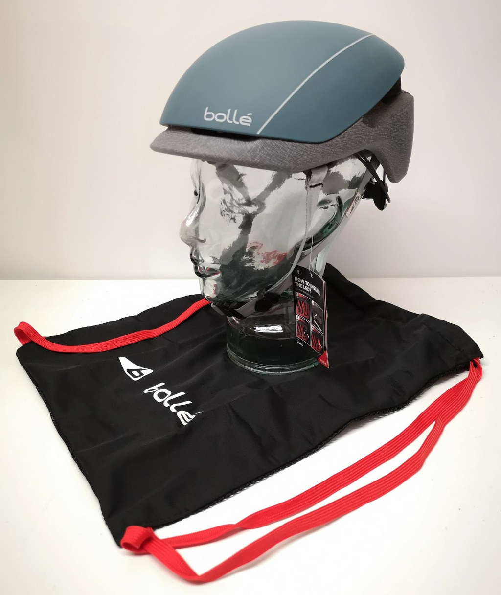 Bollé Messenger Helmet Petrol Grey Matte S 51-54cm 265g Untested / Ex-Display