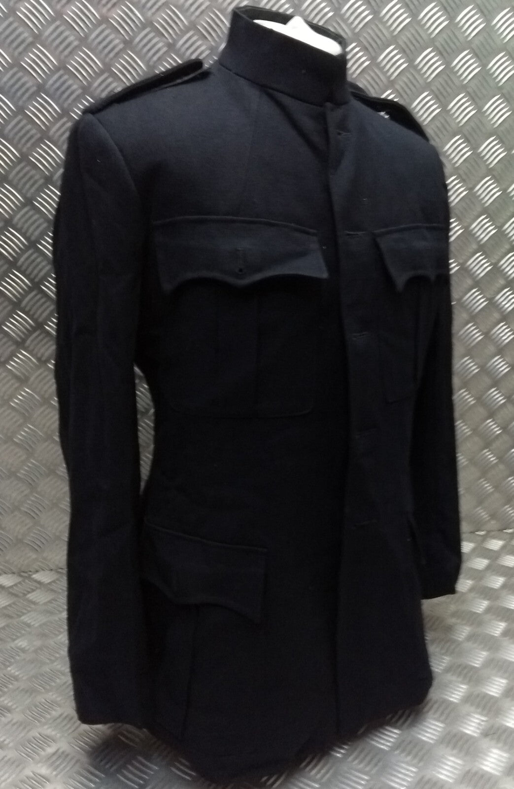 Vintage No1 H Cav Jacket British Army No Buttons or Insignia Present Faulty