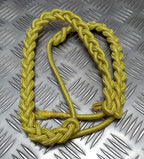 Army Ceremonial Aiguillette / Officers Lanyard Metallic Gold No Tip Ends Present