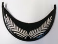 Genuine British Made Senior Officer Silver Leaf Braid Dress Cap Peak NEW