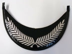 Genuine British Made Senior Officer Silver Leaf Braid Dress Cap Peak NEW