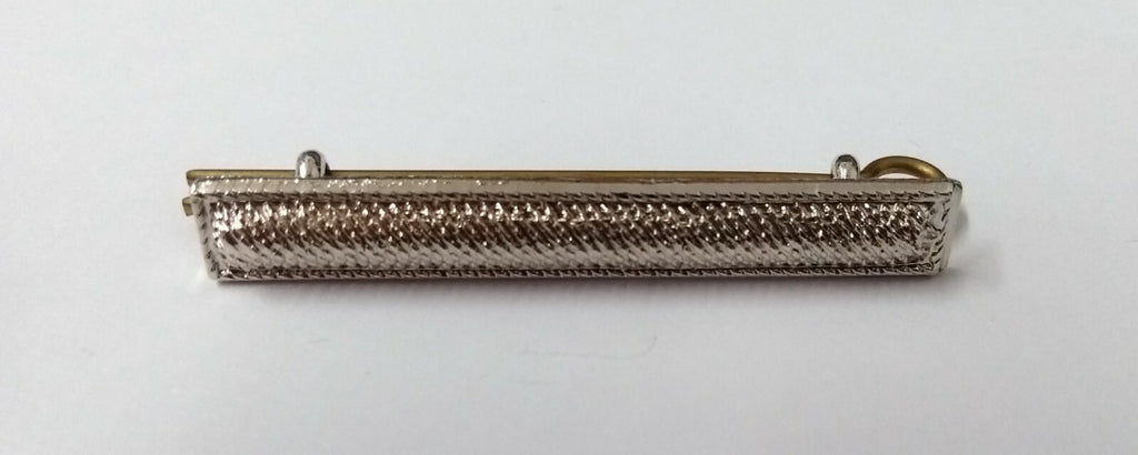 Genuine British Service Decorative Silver Metal Rank / Stripe Bar ABL2 - NEW