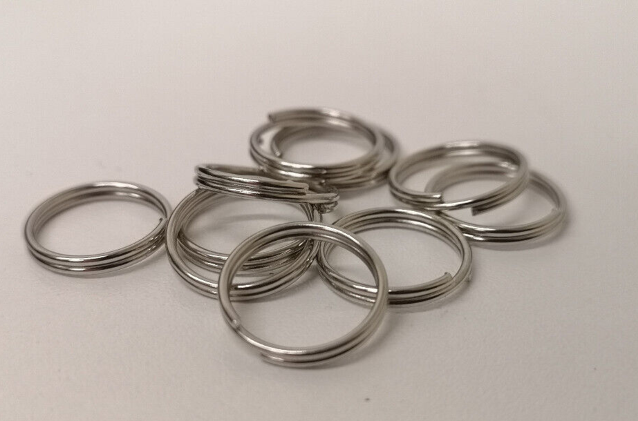 British Issue Chrome 5/8" Shank Split Rings x2 pairs