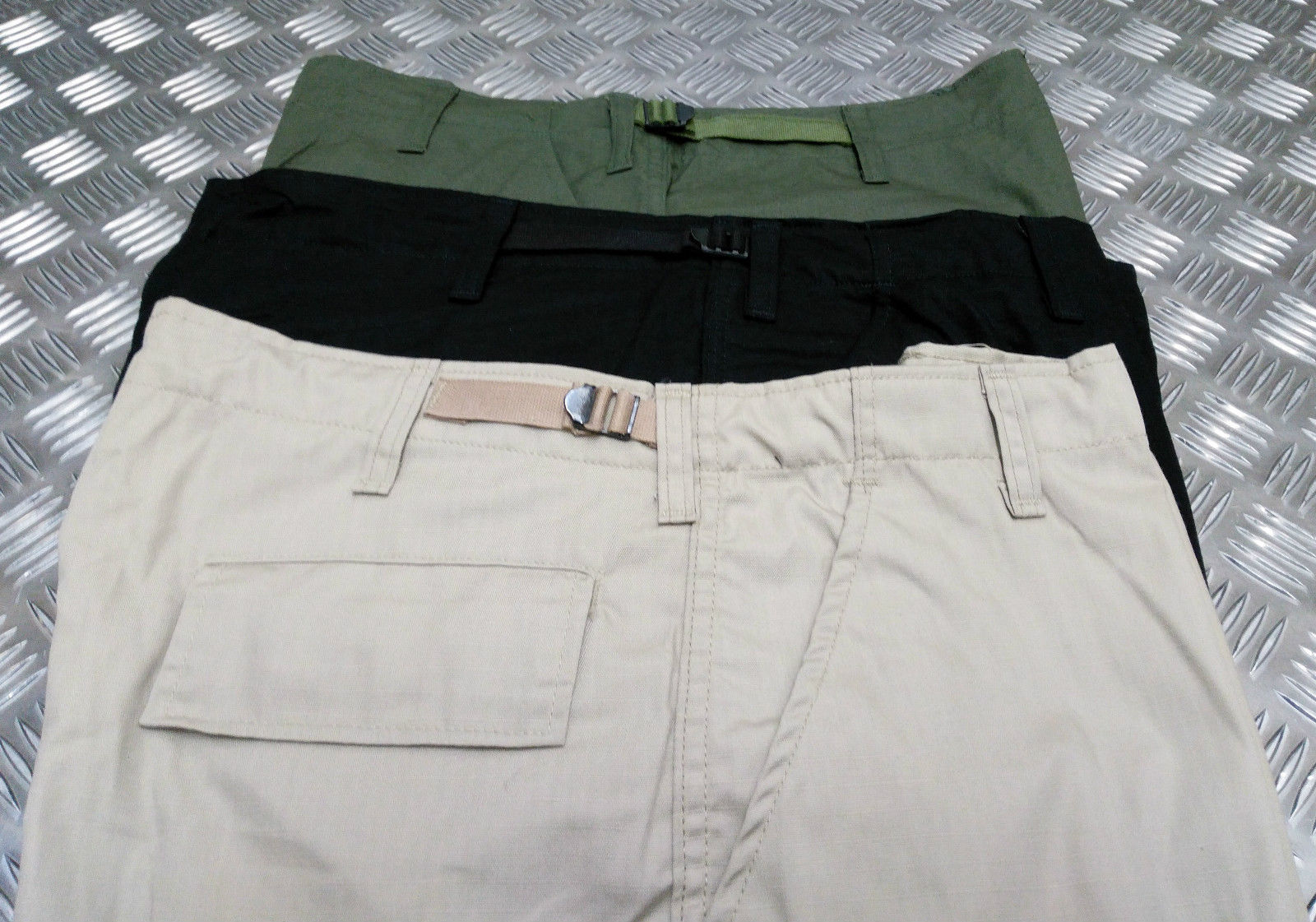 US Style 100% Cotton Ripstop 6 Pockets Combat Shorts- NEW