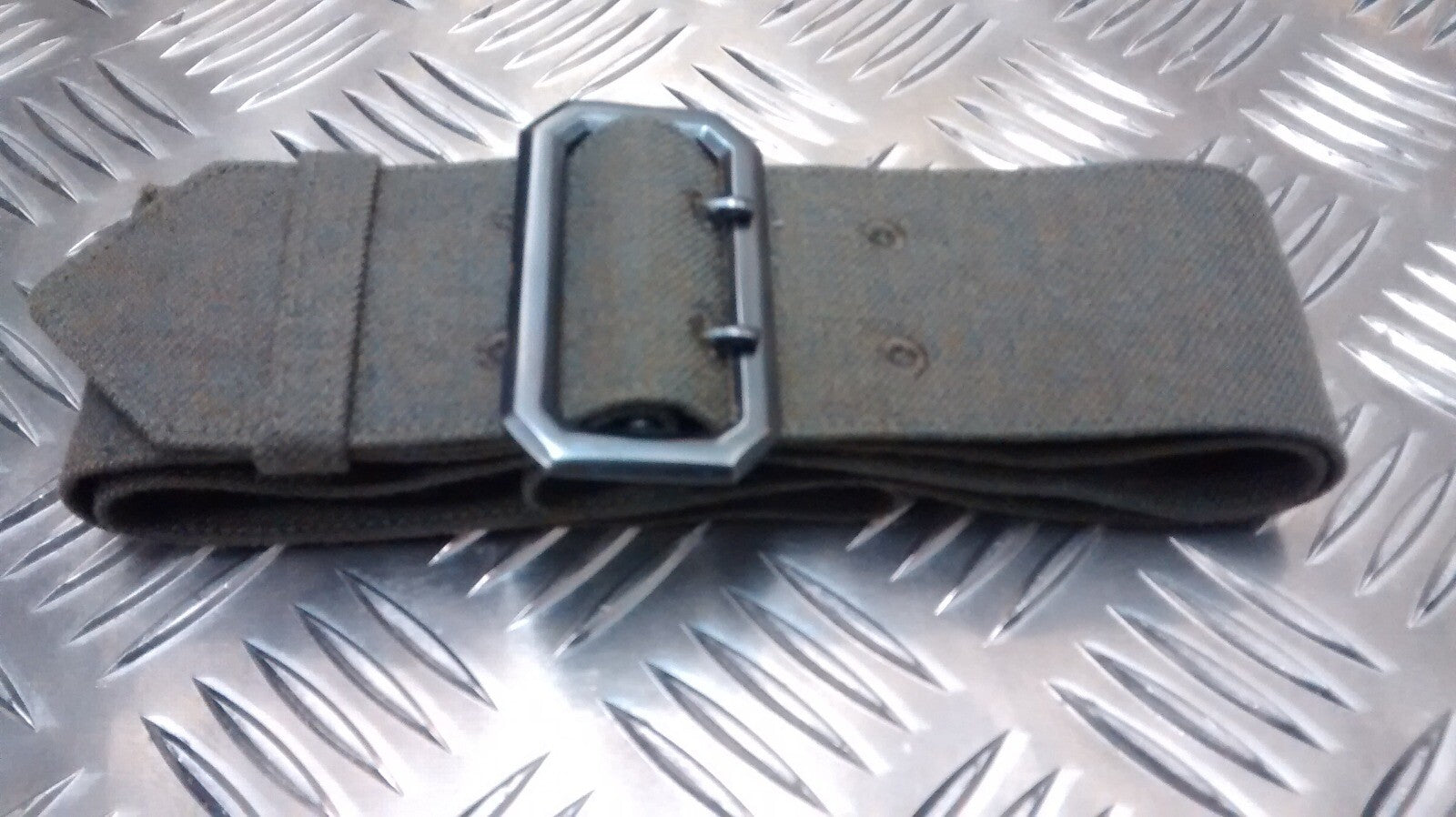 RM Cloth Jacket Belt No5 Lovat Green With Buckle- All Sizes