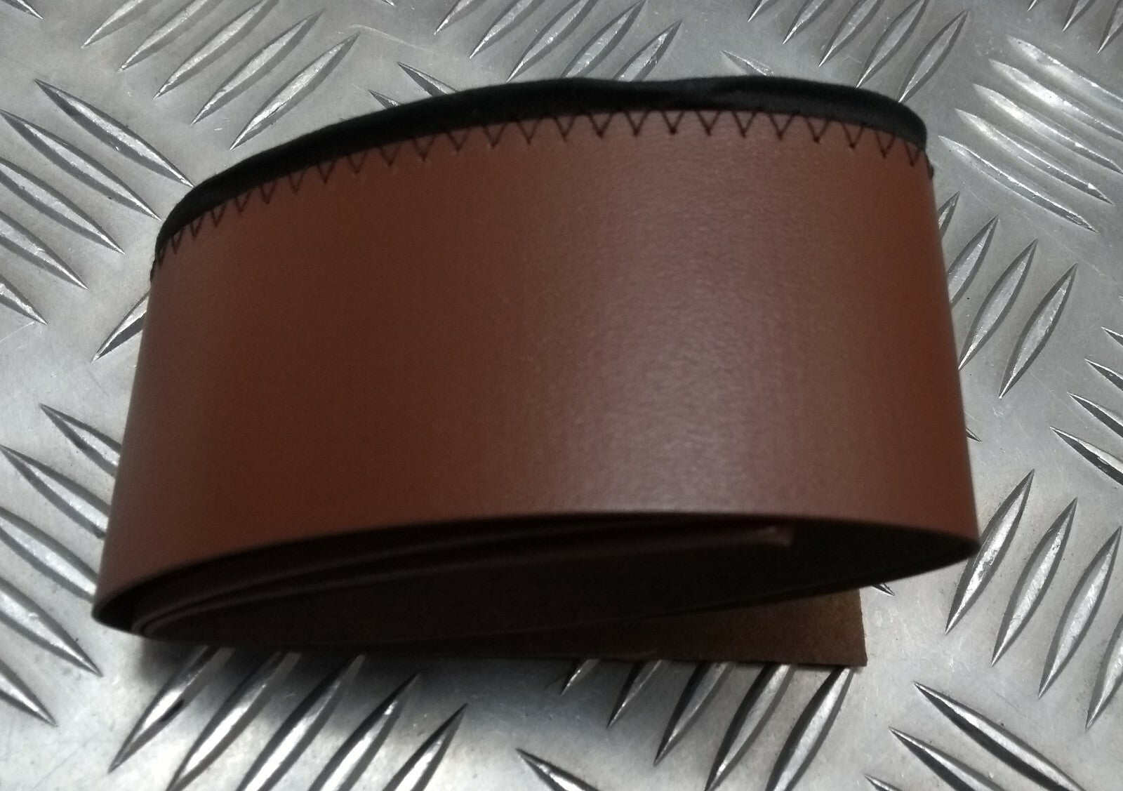 Genuine British Replacement Dress Hat 2" Split Leather Hatband