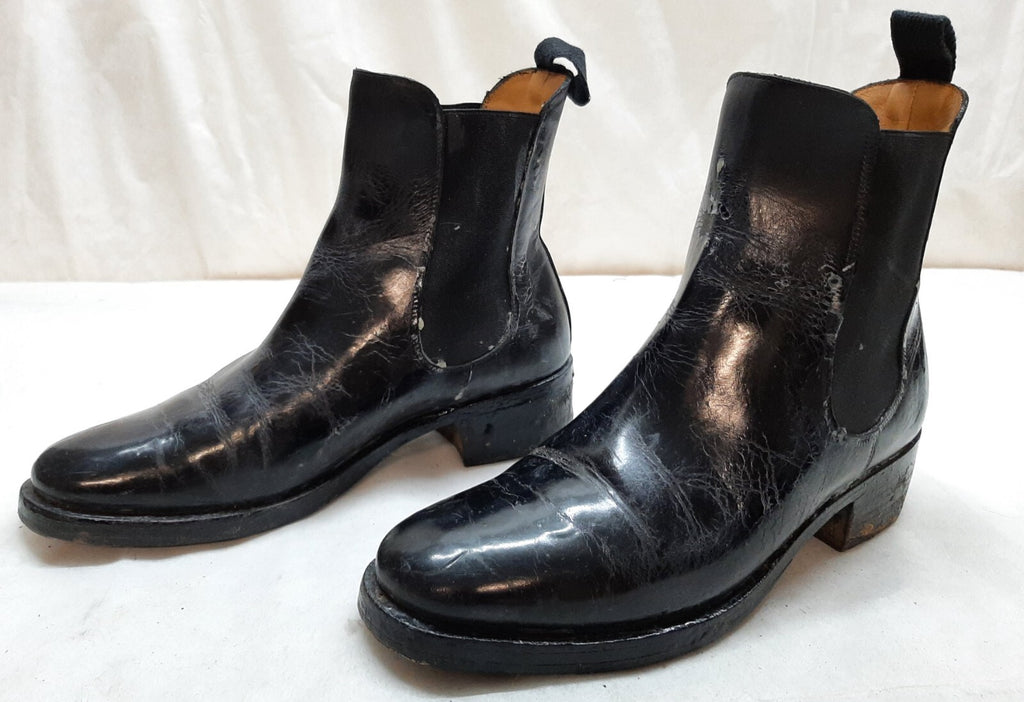 HCav Chelsea Boots British Army Cavalry Uniform With Spur Housing Size 7M