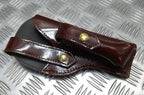 Leather Parade Holster Hi Sheen Brown Ceremonial Issue Made in England