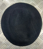 British Berets Compton Webb England Lined Wool Leather Edge 10 x 6 7/8