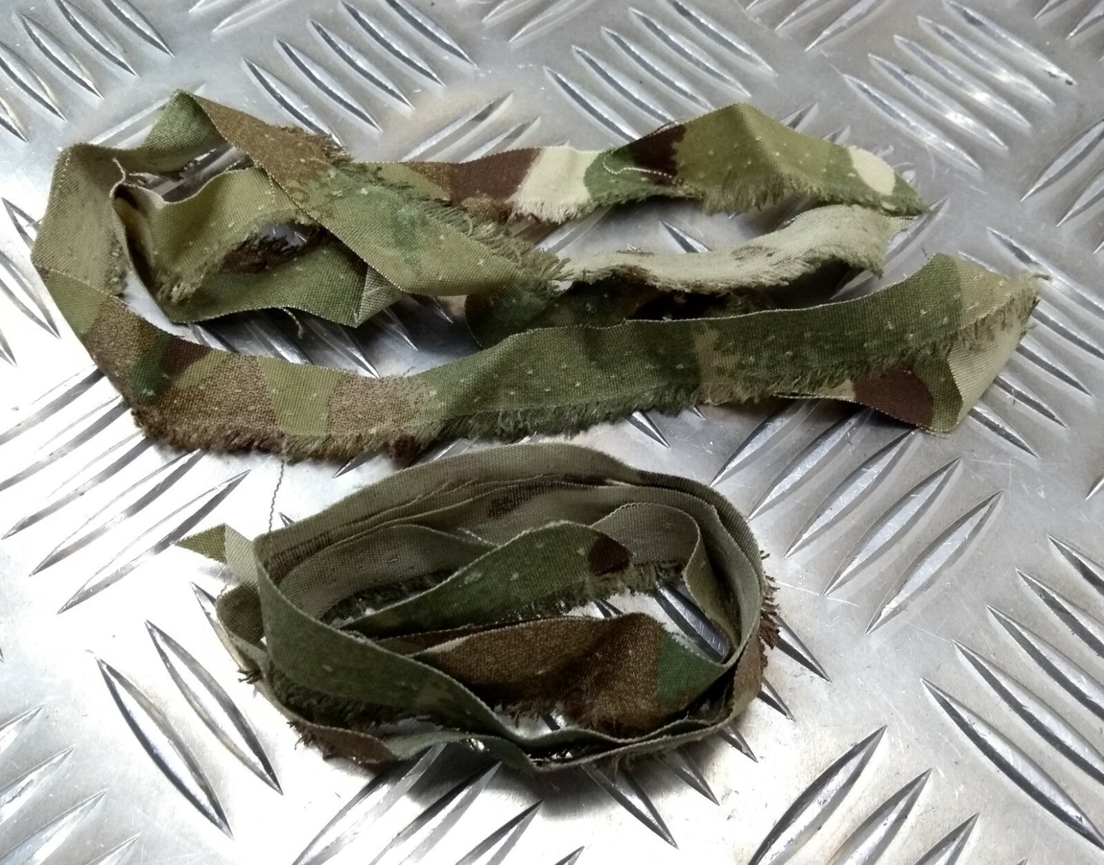 Genuine British Army Issue MTP Multi-Camo Garnish Scrim Strip Set Ghillie Camo