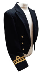 No7 Mess Jacket Lt Com Cuff Curls British Naval Ofc Dress RN