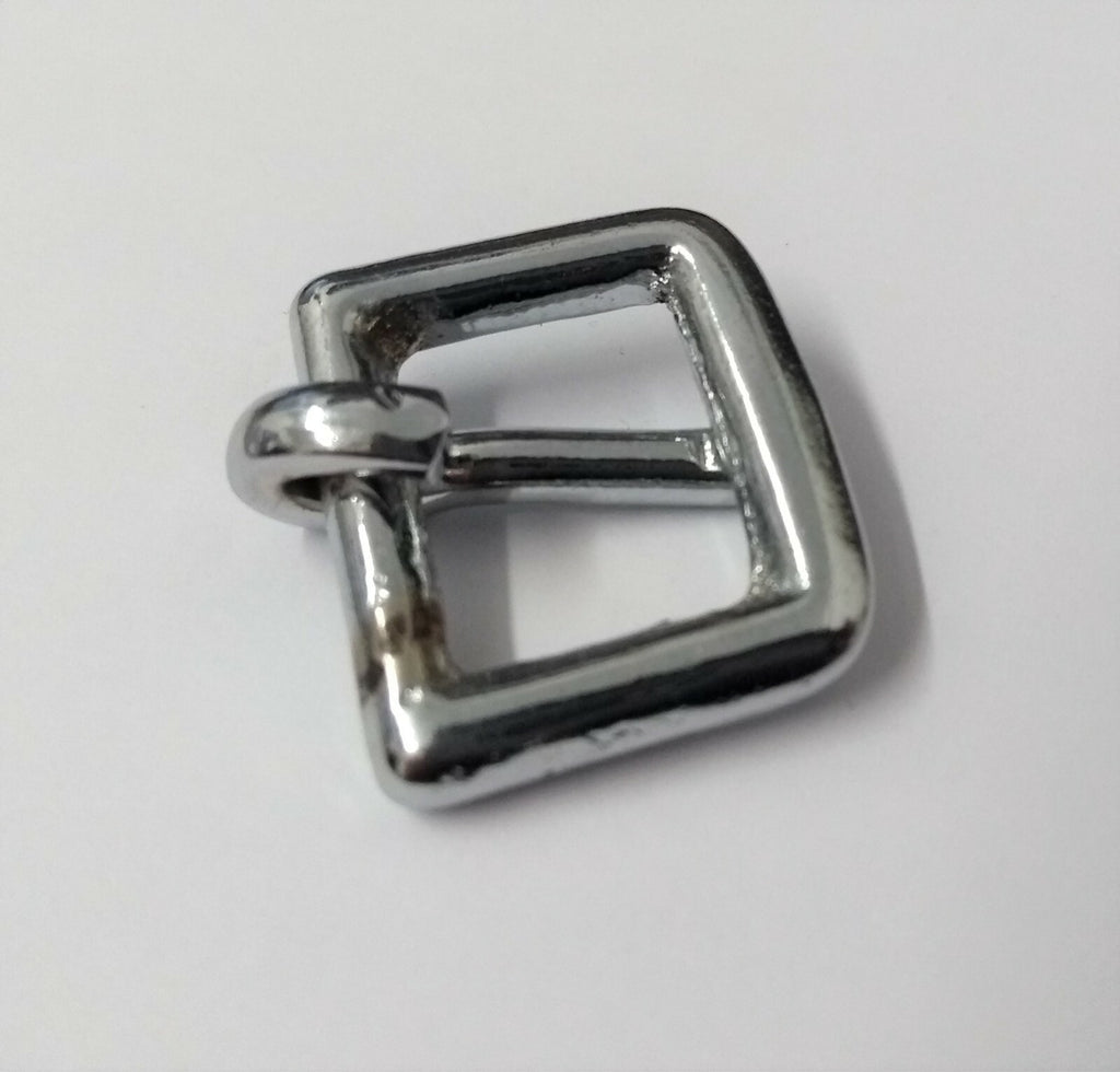 Genuine British Issue Chrome Buckles for Leather Straps x 2 New