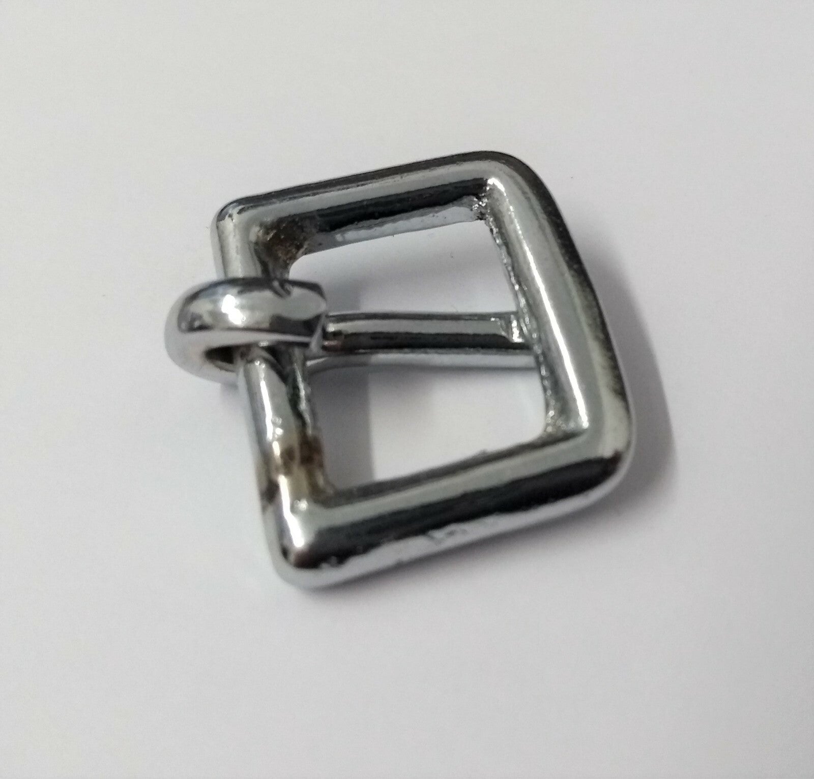 Genuine British Issue Chrome Buckles for Leather Straps x 2 New