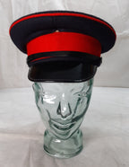 SASC Dress Hat British Army Pattern Red Dress Visor Cap Insignia Buttons 54cm