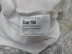 Short Sleeve White Shirt Utility Polo Style Physical Training PT 104cm Large NEW