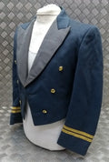 RAF Royal Air Force Vintage Mess Jacket Airforce Blue Grey Colour with Braided Cuffs by Moss Bros