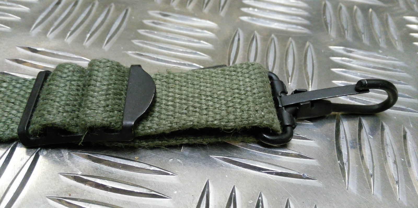 Green Web Yoke / Suspender / Brace 6 Point Strap Genuine Issue- NEW